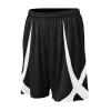 TOPTIE Men Basketball Shorts, Viscose Knit, Adult Size
