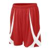 TOPTIE Men Basketball Shorts, Viscose Knit, Adult Size