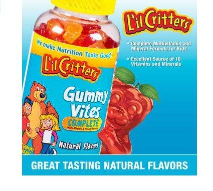 L'il Critters Gummy Vites Complete Children's Multivitamin, 275 Count