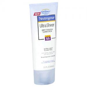 Neutrogena Ultra Sheer Dry-Touch Sunscreen, SPF 55, 3 Ounces (Pack of 2)