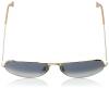 Ray-Ban RB 3025 001/3F Aviator Arista / Light Blue Crystal Gradient Lens