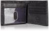 Alpine Swiss Mens Leather Flipout ID Wallet Bifold Trifold Hybrid