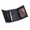 Mens Trifold Wallet Extra Capacity 10 Inside Slots 2 ID Windows By Alpine Swiss