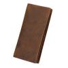 Kattee Vintage Look Genuine Leather Long Bifold Wallet