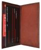 New High End Marshal Leather Checkbook Cover Case #156-CR