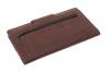 Paul & Taylor Leather Men Or Women Checkbook Wallet Button Snap Closure