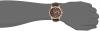 GUESS Men's U0076G4 Stainless Steel Watch with Brown Leather Band