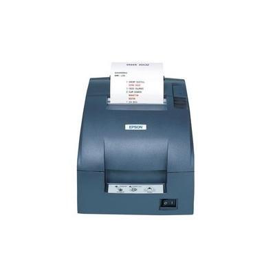 TM-U220B, Impact, Two-color printing, 6 lps, Ethernet, Auto-cutter, Auto-Status, PS-180 Power supply, Dark Gray