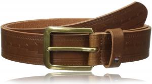 Tommy Hilfiger Men's 35mm Serape Emboss Belt