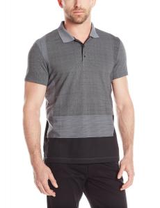 Calvin Klein Men's Printed Jersey Polo Shirt
