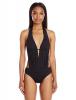 Kenneth Cole New York Women's Strappy Hour Monokini One Piece Swimsuit