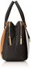 Anne Klein Lady Lock Satchel Top Handle Bag