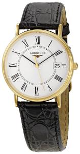 Longines Men's LNG47202112 La Grande Classique Presence White Dial Watch