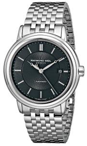 Raymond Weil Men's 2847-ST-20001 Maestro Analog Display Swiss Automatic Silver Watch