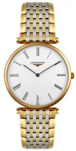 Longines L47092117 La Grand Classic in Steel and 18k Gold Ultra Thin Men's Watch