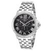 Raymond Weil Tango Black Dial Stainless Steel Mens Watch 4891-ST-00200