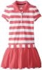 Nautica Big Girls' Striped Pique Dress