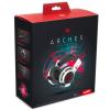 Sentey® Gaming Headset Virtual 7.1 USB DAC Arches with Vibration Intelligent 4d Extreme Bass - Gaming Headphones Headset with In-line Control - Lightweight Headsets - Computer Gaming Headset with Headband Adaptive Comfort - Computer Headset with Micro
