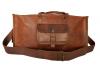 Mens Travel Bag [Genuine Leather] Duffel Bag Weekender Bag Boarding Bag Luggage