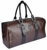 Kenox Unisex Large Pu Leather Business Carry on Duffel Bag Weekend Travel Bag