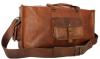 Mens Travel Bag [Genuine Leather] Duffel Bag Weekender Bag Boarding Bag Luggage
