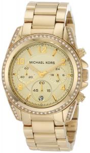 Micheal Kors Gold Runway Glitz Watch MK5166