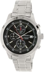 Đồng hồ nam Seiko SKS421 Chronograph Black Dial Stainless Steel Mens Watch