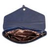 BMC Womens Two-Toned Faux Leather Snakeskin Envelope Clutch Fashion Handbag