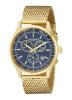 Akribos XXIV Men's AK625BU Ultimate Analog Display Swiss Quartz Gold Watch