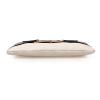 BMC Chic Multicolor Snakeskin Print Chain Accent Envelope Style Statement Clutch