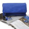 BMC Womens PU Leather Triple Compartment Zipper Tassel Fashion Clutch Handbag