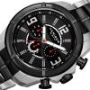 Akribos XXIV Men's AK832TTB Analog Display Swiss Quartz Black Watch