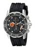 JIUSKO Men's 71LSB1202 Deep Sea Quartz Chronograph 300m Water Resist Black Silicone Sports Dive Watch