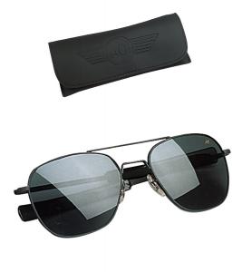 Kính mắt nam American Optical Original Pilot Eyewear 57mm Frame with Bayonet Temples