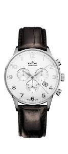 Edox Les Vauberts Chronograph Men's Quartz Watch 10408-3A-ABN