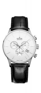 Edox Les Vauberts Chronograph Men's Quartz Watch 10408-3A-AIN