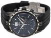 Edox Grand Ocean Chronograph Big Date Black PVD & Steel Mens Luxury Sport Watch 10023-357N-NIN