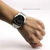 Bulova Men's 96C107 Black Dial Bracelet Watch