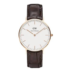 Daniel Wellington Women's 0510DW Classic York Analog Display Quartz Brown Watch