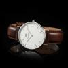 Daniel Wellington Women's 0611DW Bristol Analog Display Quartz Brown Watch