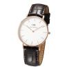 Daniel Wellington Women's 0510DW Classic York Analog Display Quartz Brown Watch