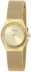Skagen Women's SKW2045 Grenen Gold-Tone Stainless Steel Watch with Crystal Accent