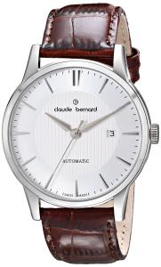 Claude Bernard Men's 80091 3 AIN Classic Automatic Analog Display Swiss Automatic Brown Watch