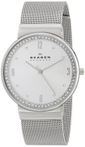 Skagen Women's SKW2152 Ancher Quartz 3 Hand Stainless Steel Silver Watch