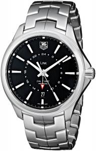 TAG Heuer Men's WAT201A.BA0951 Link Analog Display Swiss Automatic Silver Watch