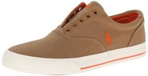 Polo Ralph Lauren Men's Vito Canvas Fashion Sneaker Laceless design