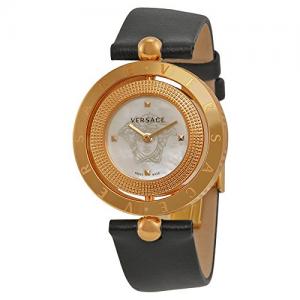 Versace Women's V79050014 Eon Analog Display Quartz Black Watch
