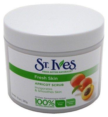 St Ives Scrub Apricot Fresh Skin Invigorating 10oz Jar (2 Pack)