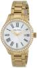 Nautica Women's N16661M BFD 101 Swarovski Crystal-Accented Gold-Tone Stainless Steel Watch