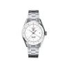 TAG Heuer Men's WV2116.BA0787 Carrera Calibre 7 Twin Time Automatic White Dial Steel Bracelet Watch